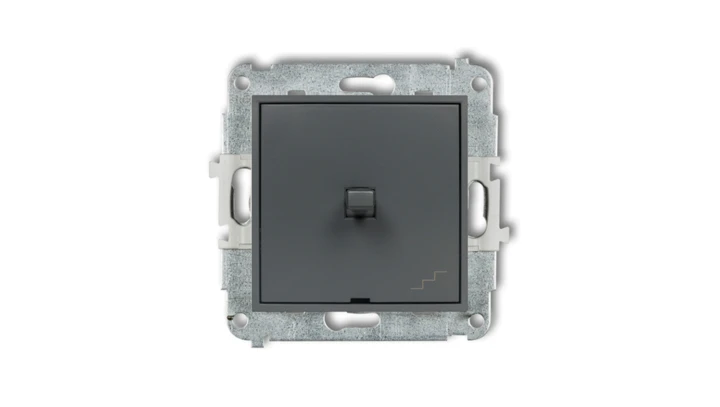 MINI Łącznik schodowy w stylu amerykańskim grafitowy mat 28MWPUS-3