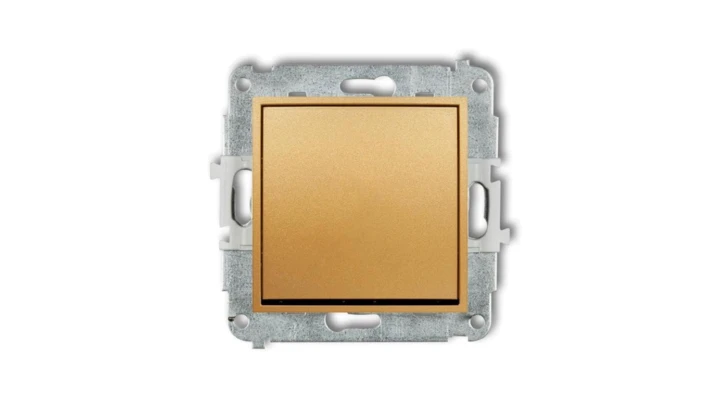 MINI Przycisk jednobiegunowy złoty 29MWP-4.1