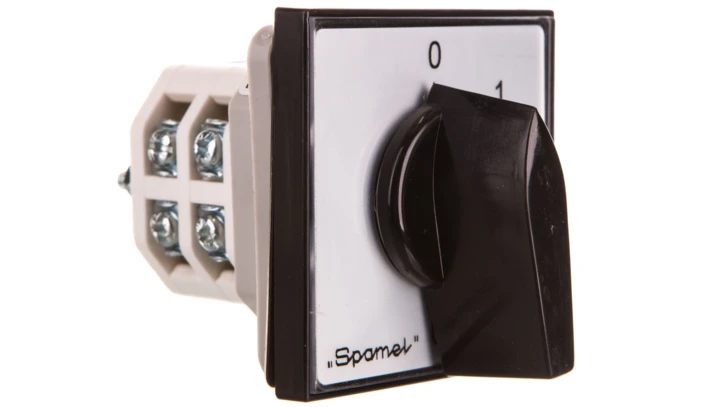 Łącznik krzywkowy 0-1-2-3 15A do wbudowania IP65 ŁK15-2.8521P03