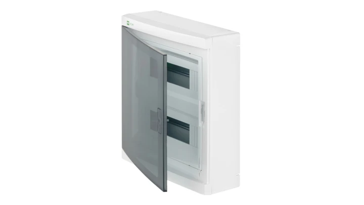 Rozdzielnica modułowa Elegant 2x12 natynkowa IP40 N+PE drzwi przezroczyste 2425-01
