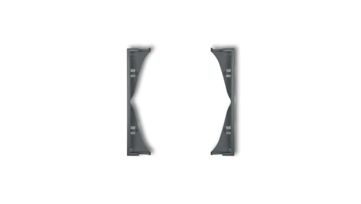 MINI Ramka pośrednia do gniazd podwójnych grafitowy mat 28MRP-2