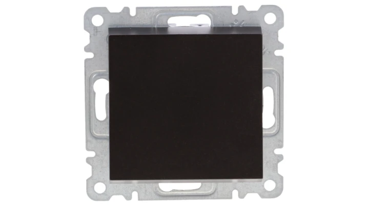 Lumina Łącznik zwierny 1-biegunowy czarny WL0113