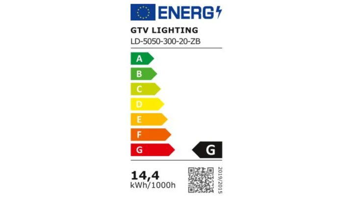 Taśma Flash 5050, 300 LED zimny biały, 72W, bez żelu 10mm, Rolka 5m, 12V