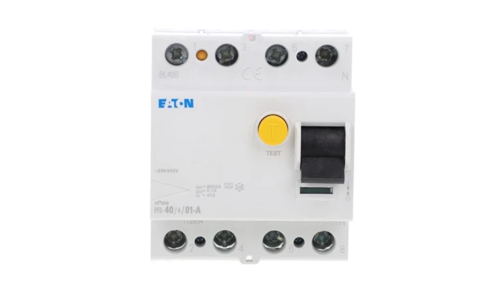 Wyłącznik różnicowoprądowy 4P 40A 0,1A typ A PF6-40/4/01-A 112934