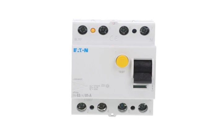 Wyłącznik różnicowoprądowy 4P 63A 0,1A typ A PF6-63/4/01-A 112937