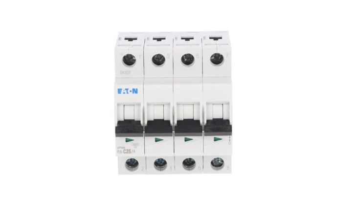 Wyłącznik nadprądowy 4P C 25A 6kA AC PL6-C25/4 166523
