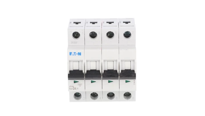 Wyłącznik nadprądowy 4P C 4A 6kA AC PL6-C4/4 166527