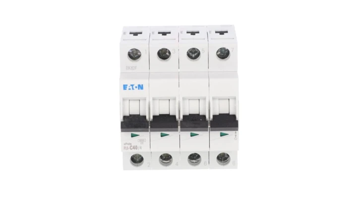 Wyłącznik nadprądowy 4P C 40A 6kA AC PL6-C40/4 166528
