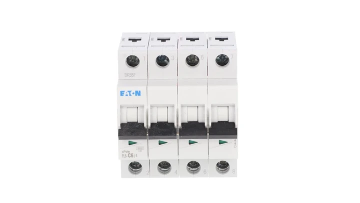 Wyłącznik nadprądowy 4P C 6A 6kA AC PL6-C6/4 166531