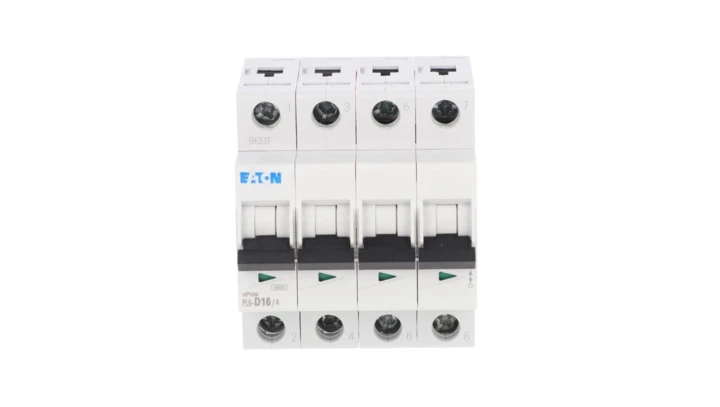 Wyłącznik nadprądowy 4P D 16A 6kA AC PL6-D16/4 166542