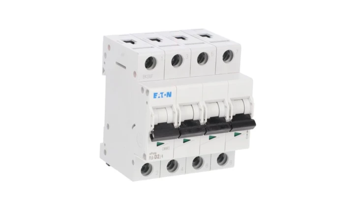 Wyłącznik nadprądowy 4P D 2A 6kA AC PL6-D2/4 166544