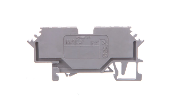 Złączka szynowa 4-przewodowa 1,5mm2 szara 279-621 /100szt./