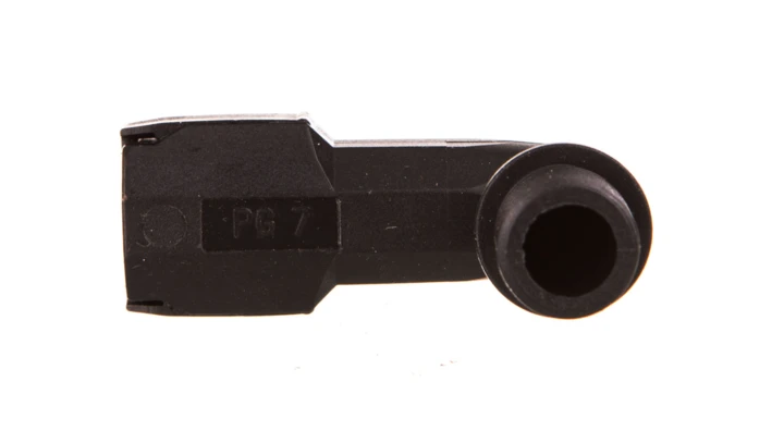 Dławnica poliamidowa kątowa do rur osłonowych PG7 IP54 czarna FKD 7 BK E03DK-07050101001 /10szt./