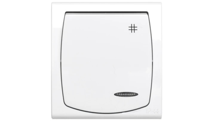 MADERA Łącznik hermetyczny krzyżowy z podświetleniem IP44 biały ŁNH-4NS/00