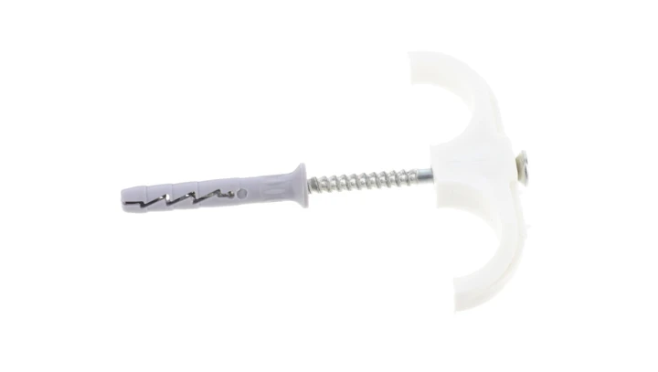 Podwójna obejma do rur 14-25mm z kołkiem szybkiego montażu HP-2K /15szt./