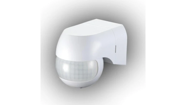 Czujnik ruchu na podczerwień 800W/400W nadtynkowy IP44 zasięg 12m CR-PIR3/ON/BIAŁY