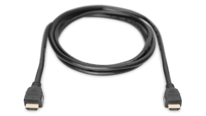 Kabel połączeniowy HDMI Ultra HighSpeed z Ethernetem 8K 60Hz UHD Typ HDMI A/HDMI A M/M czarny 2m AK-330124-020-S