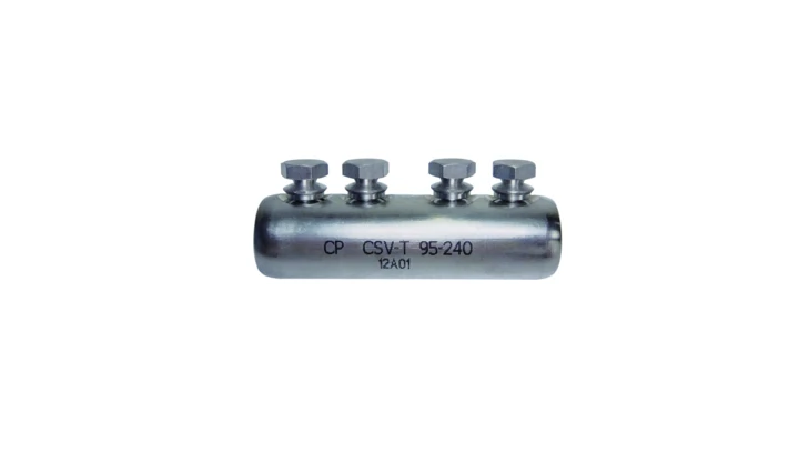 Złączka śrubowa Al-Cu, z przegrodą, cynowana, do 1kV, CSV-T 6-50, 255406