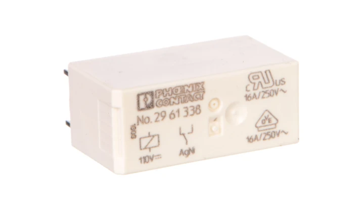 Przekaźnik miniaturowy do dużych prądów ciągłych 1P 16A AgNi 110V DC REL-MR-110DC/21HC 2961338 /10szt./