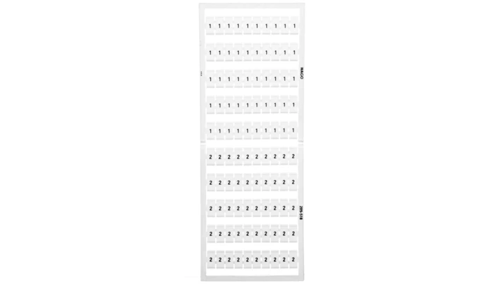 Ramka z oznacznikami 50x 1/2 209-518 /5szt./