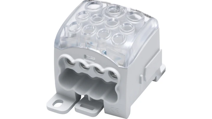 Blok rozdzielczy - uniwersalny Al/Cu SUB 270 (82070) SIMBLOCK szary 81655002