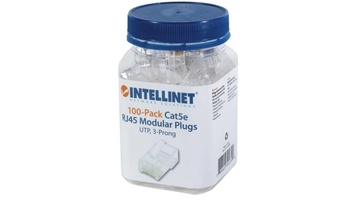 Wtyk RJ45 8P/8C UTP Cat5E Na Drut 100 Sztuk 502399