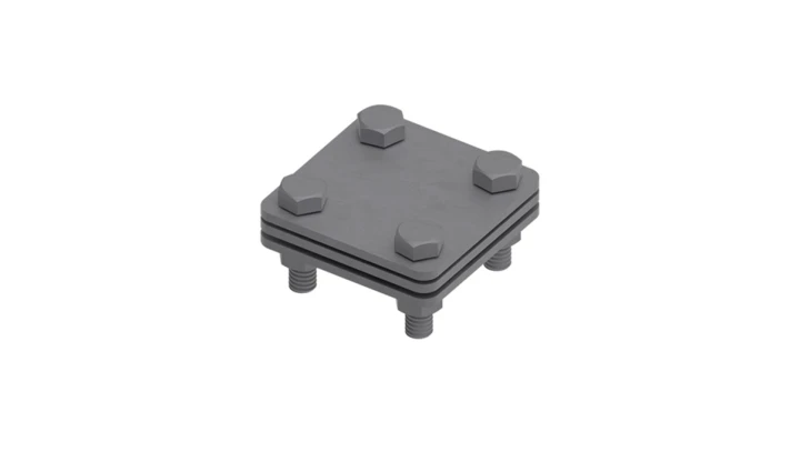 Złącze uniwersalne 3-elem. 60x60 bednarka-bednarka stal ocynkowana ogniowo 214.1.1 OG 21401102