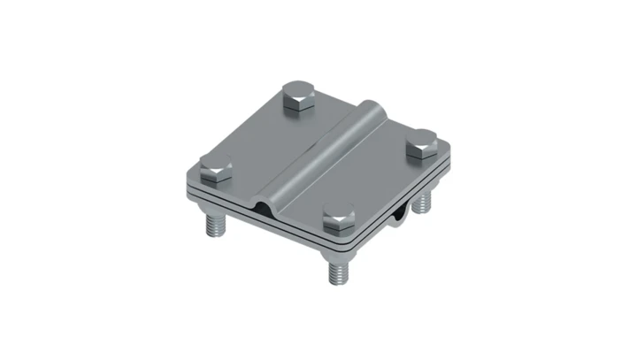 Złącze uniwersalne 3-elem. 80x80 drut8-drut8 stal ocynkowana galwanicznie 215.4.1 OC 21501401