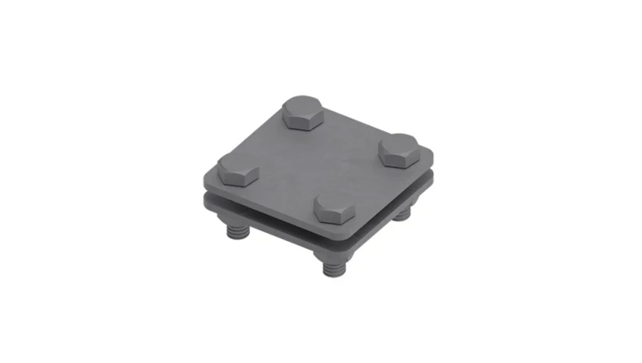 Złącze uniwersalne 2-elem. 60x60 bednarka-bednarka stal ocynkowana ogniowo 214.1 OG 21400102