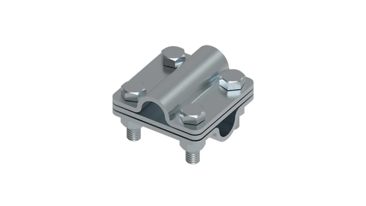 Złącze uniwersalne 3-elem. 60x60 pręt16-pręt16 stal ocynkowana galwanicznie 214.5.1 OC 21401501