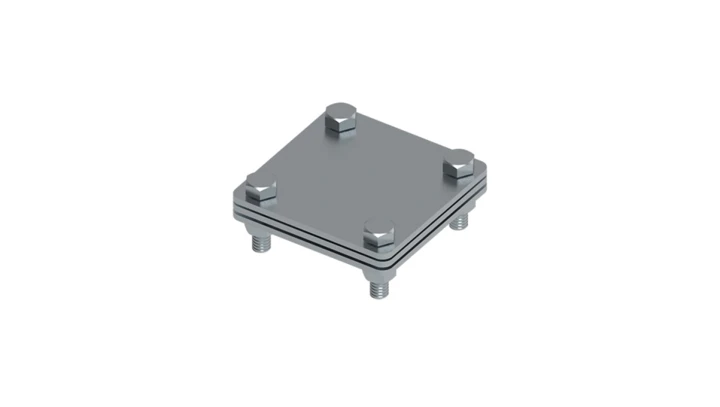 Złącze uniwersalne 3-elem. 80x80 bednarka-bednarka stal ocynkowana galwanicznie 215.1.1 OC 21501101