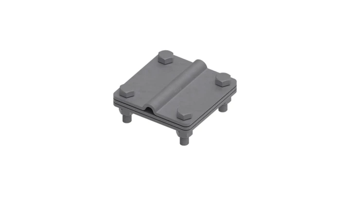 Złącze uniwersalne 3-elem. 80x80 bednarka-drut8 stal ocynkowana ogniowo 215.2.1 OG 21501202