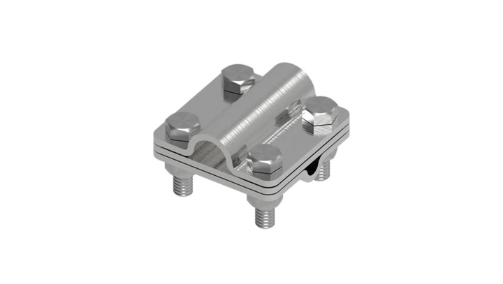 Złącze uniwersalne 3-elem. 60x60 drut8-pręt16 stal nierdzewna 214.6.1 NI 21401605