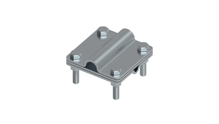 Złącze uniwersalne 3-elem. 80x80 drut8-pręt16 stal ocynkowana galwanicznie 215.6.1 OC 21501601