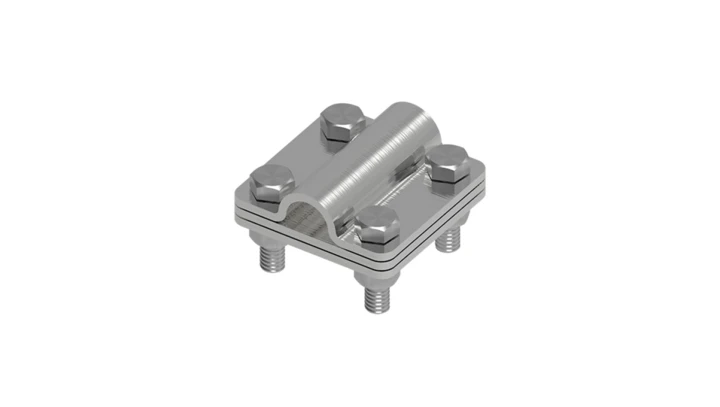 Złącze uniwersalne 3-elem. 60x60 bednarka-pręt16 stal nierdzewna 214.3.1 NI 21401305