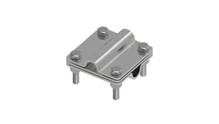 Złącze uniwersalne 3-elem. 80x80 pręt16-pręt16 stal nierdzewna 215.5.1 NI 21501505