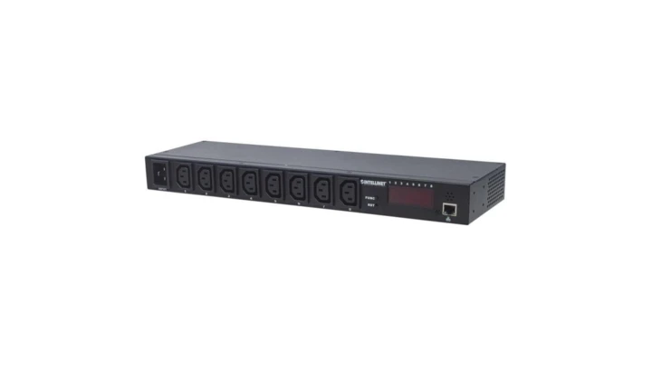 Listwa zasilająca Rack zarządzalna IP RJ45 8X C13 163682