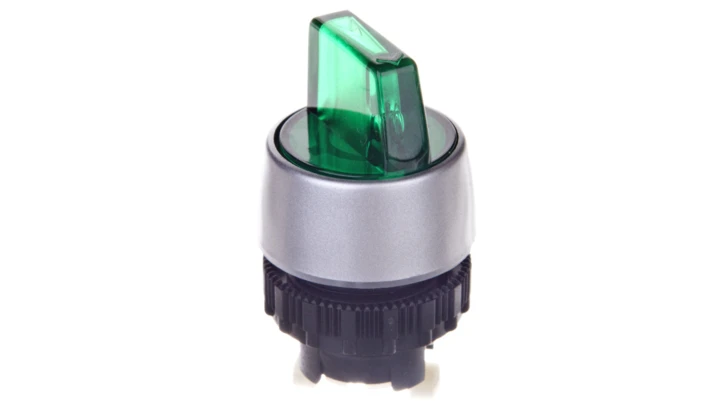 Napęd przycisku zielony z podświetleniem bez samopowrotu ST22-PL.Z.