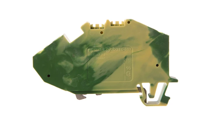 Złączka TOPJOB 2-przewodowa 10mm2 PE żółto-zielona 784-607 /25szt./