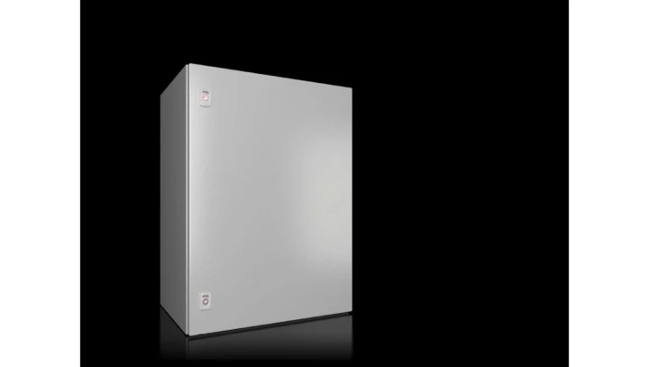 AX Obudowa kompaktowa 600x800x400 mm blacha stalowa z pł. mont. jednodrzwiowa 2 zamki dźwigienkowe 1059.000