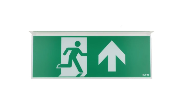 Szyba NexiTech LED strzałka do góry/ zaślepka 20m ISO7010 NEXI-PLEX-20-UB