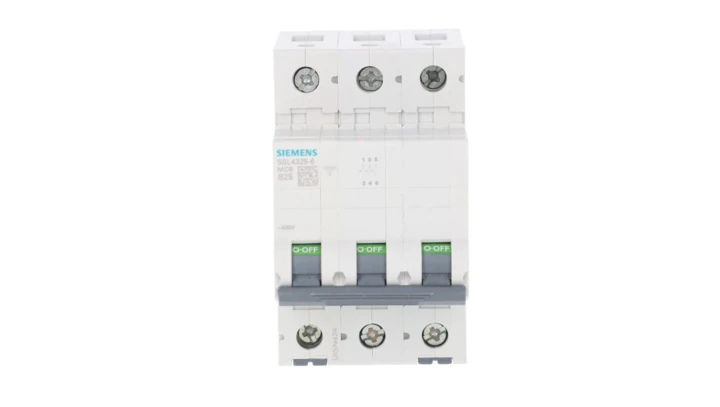 Wyłącznik nadprądowy 3P B 25A 10kA AC 5SL4325-6