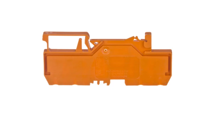 Złączka szynowa 4-przewodowa 2,5mm2 pomarańczowa 280-835 /100szt./