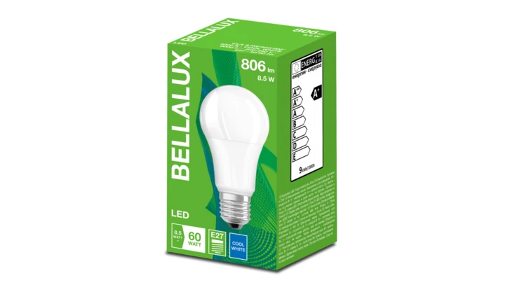 Żarówka LED BELLALUX A 60 E27 8,5W 806lm 4000K 840 FR non-dim 4058075484931
