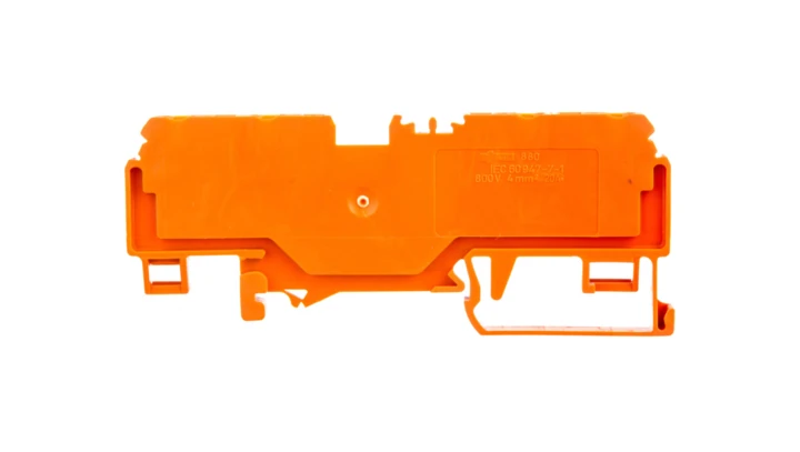 Złączka 4-przewodowa 4mm2 pomarańczowa 880-832 /50szt./