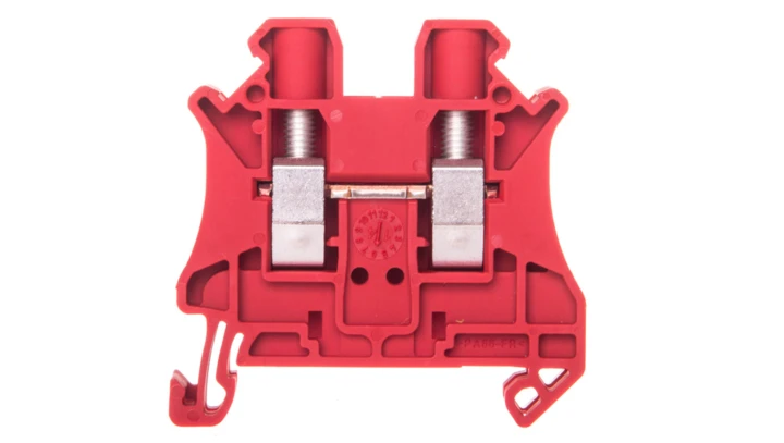 Złączka szynowa 2-przewodowa 0,2-10mm2 czerwona UT 6 RD 3045185 /50szt./