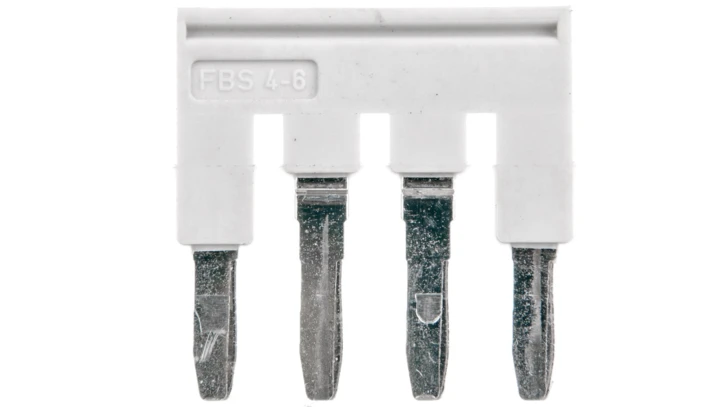 Mostek wtykany 4-biegunowy 6,2mm szary FBS 4-6 GY 3032279 /50szt./