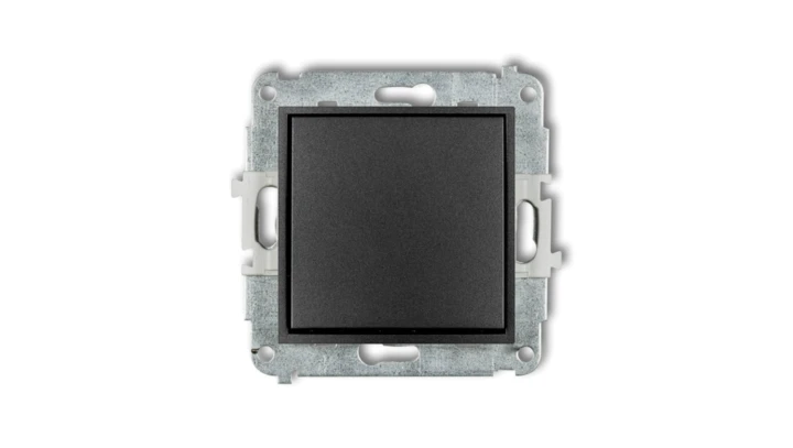 Mechanizm łącznika krzyżowego (jeden klawisz bez piktogramu) grafitowy 11MWP-6.1