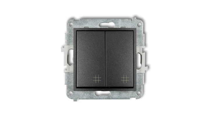 MINI Mechanizm łącznika podwójnego krzyżowego grafitowy 11MWP-66