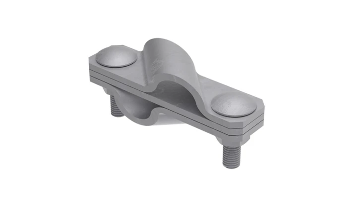 Złącze krzyżowe skośne pręt-pręt 3-elem. stal ocynkowana ogniowo 116.8 OG 11600802